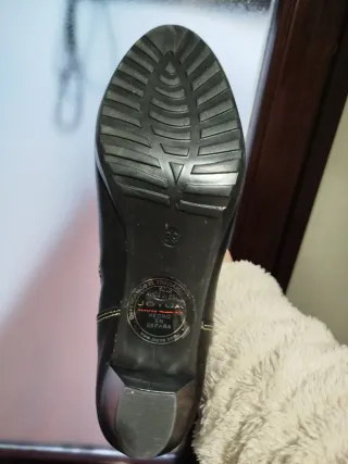 Botas de piel Joyca negras