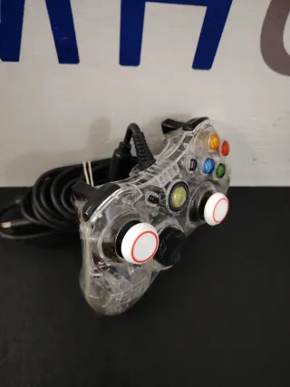 Mando Xbox 360 Afterglow con Cable