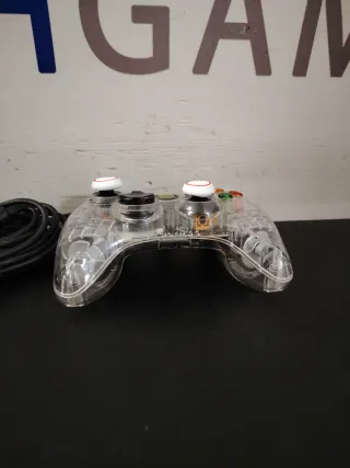 Mando Xbox 360 Afterglow con Cable