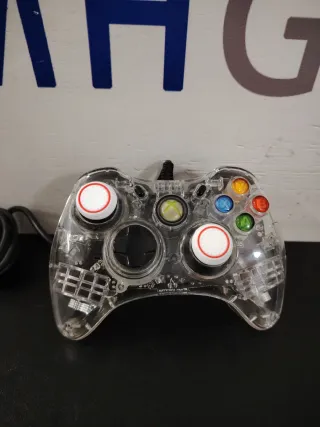 Mando Xbox 360 Afterglow con Cable