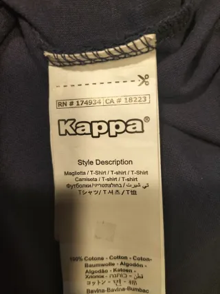 T-shirt Kappa blu