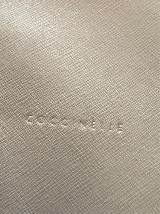 Pochette Coccinelle beige dorato