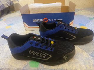 Zapatillas seguridad Sparco Teamwork nuevas
