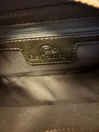 Bolso bandolera verde caza