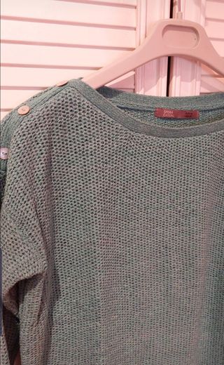 Jersey fino Sfera mujer verde