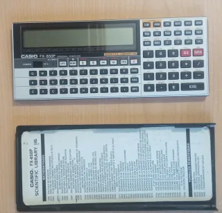 Pack Calculadoras Casio FX-850P y FX-730P y Manual