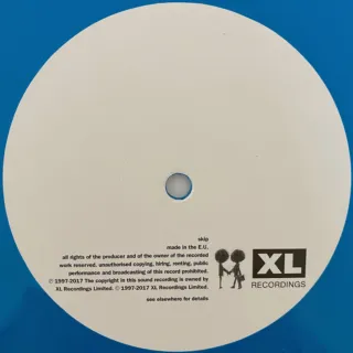 Radiohead OKNOTOK 3LP Vinilo Azul