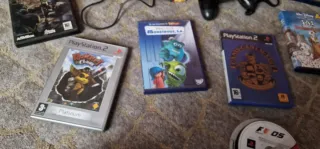 Consola PS2 y 8 Videojuegos