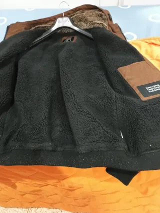 Cazadora marrón hombre Talla L
