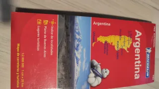 Mapa Michelin Argentina