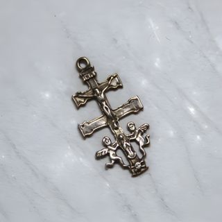 Colgante Cruz Caravaca Plata 925