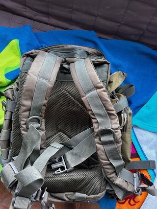 Mochila militar táctica verde