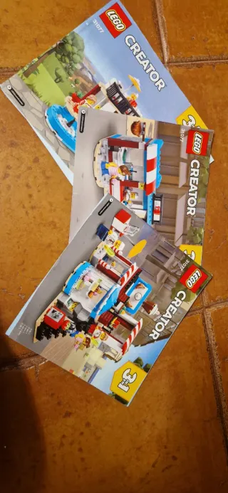 Lego creador pasteleria modular