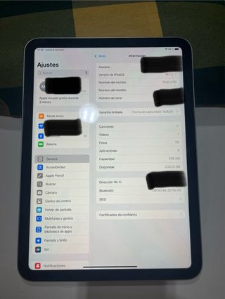 iPad (A16) 256GB Plata