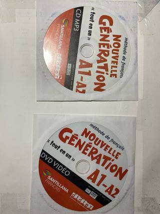 NOUVELLE GENERATION A1/A2 LIVRE/EXERCICES+CD+DVD