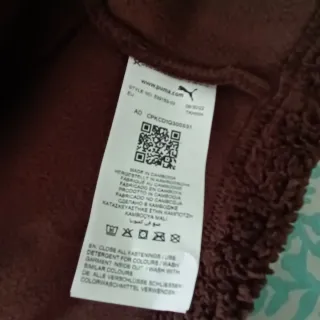 Sudadera Puma Marrón Talla XS