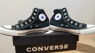 Zapatillas Converse Chuck Taylor Negras Talla 42