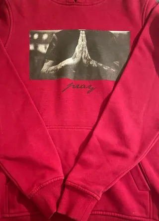 Sudadera Pray Roja