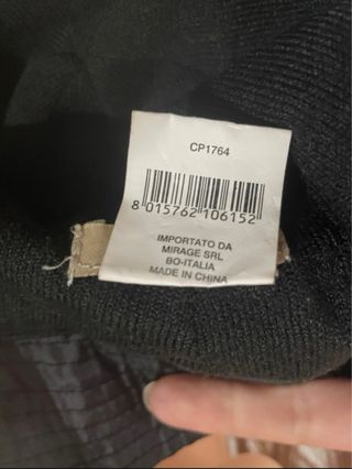 Cappellino pescatore donna nero Alesya tg. S