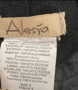 Cappellino pescatore donna nero Alesya tg. S