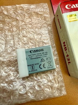 Batería Canon NB-13L - SEMINUEVA