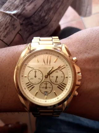 Reloj Michael Kors Dorado Cronógrafo
