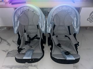 Carro gemelar Junama seminuevo