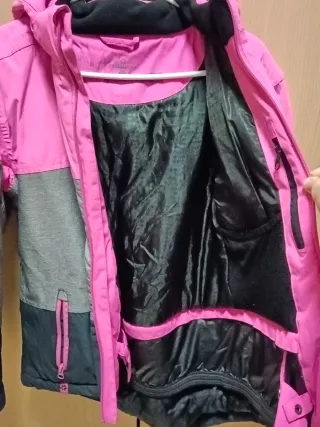 Abrigo nieve niña talla 12