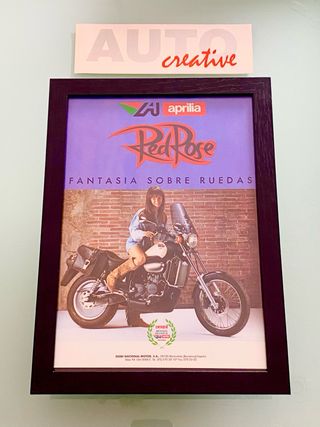 APRILIA RED ROSE cuadro cartel catalogo despiece