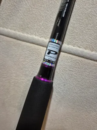 Lote pesca spinning caña y carrete