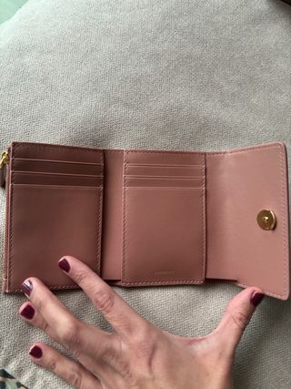 Cartera Burberry Rosa y Beige