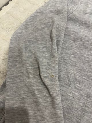 Sudadera con cremallera gris Fila