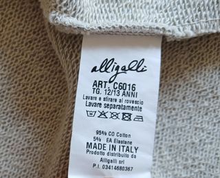 Blazer Alligalli 12-13 anni grigio