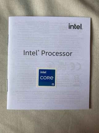 Intel i5-12400F Caja y Ventilador