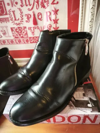 Botines Pull&Bear T39 Gris