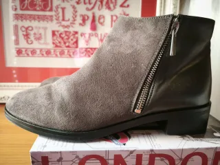 Botines Pull&Bear T39 Gris