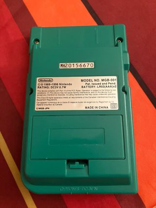 Game Boy Pocket burbujas