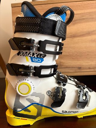 Botas Esquí Salomon X Max LC 80 Blancas/Amarillas