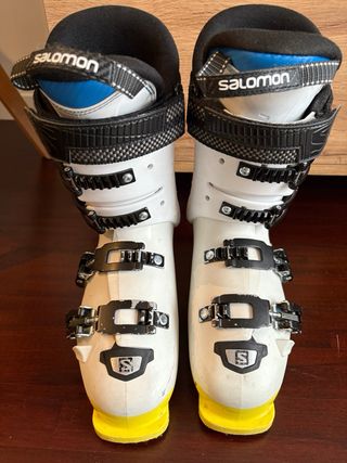 Botas Esquí Salomon X Max LC 80 Blancas/Amarillas