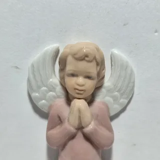 Piccola acquasantiera in porcellana Palais Royal