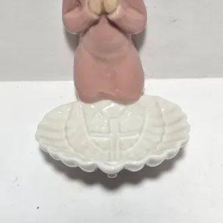 Piccola acquasantiera in porcellana Palais Royal