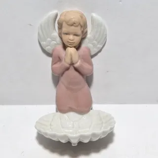 Piccola acquasantiera in porcellana Palais Royal