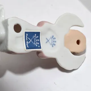 Piccola acquasantiera in porcellana Palais Royal