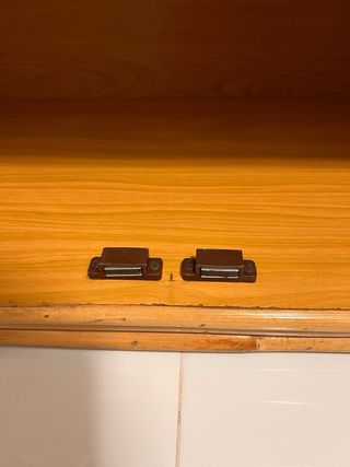 Aparador bambú y ratán 70s