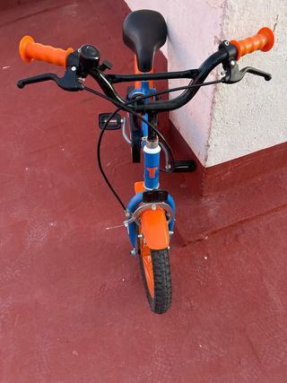 Bicicleta infantil 14 azul