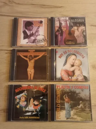 Lote 6 CDs Flamenco y Copla