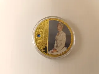 Réplica Moneda Princesa Diana
