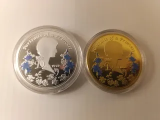 Réplica Moneda Princesa Diana