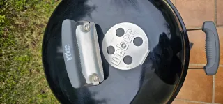 Barbacoa Weber Negra y Gris.