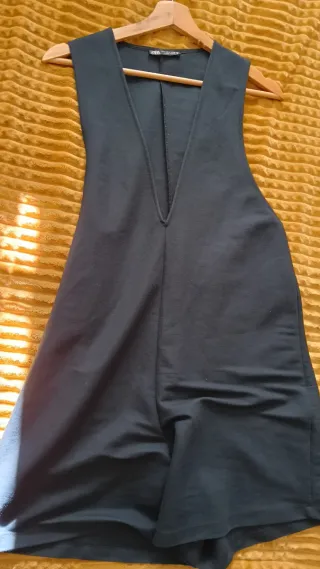 Mono corto Zara Talla S Negro